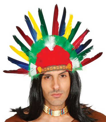 PENACHO PLUMAS INDIO