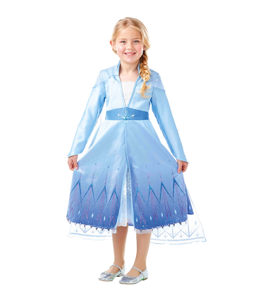 DISFRAZ ELSA TRAVEL FROZEN 2 PREMIUM INF