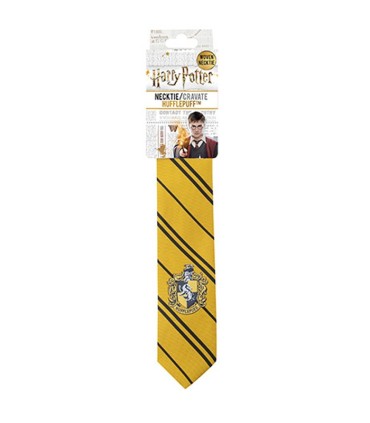 CORBATA HUFFLEPUFF MICROFIBRA