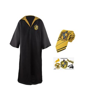 PACK HUFFLEPUFF: TUNICA, CORBATA, TATTOO