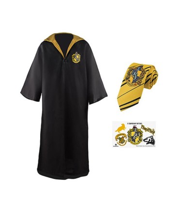PACK HUFFLEPUFF: TUNICA, CORBATA, TATTOO