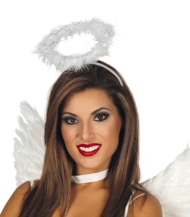 DIADEMA ANGEL DE PLUMAS
