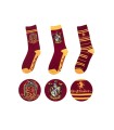 CALCETIN GRYFFINDOR (3 PARES) - HARRY POTTER