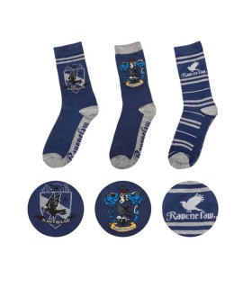 CALCETIN RAVENCLAW (3 PARES) - HARRY POTTER