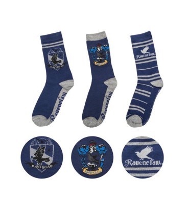 CALCETIN RAVENCLAW (3 PARES) - HARRY POTTER