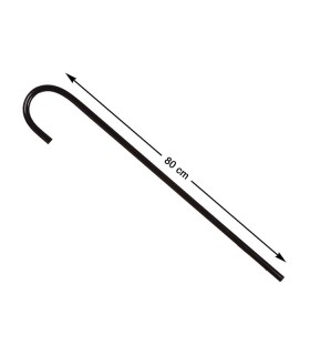 BASTON 80 CM NEGRO