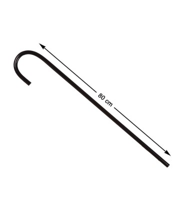 BASTON 80 CM NEGRO