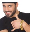 PULSERA DORADA PLÁSTICO