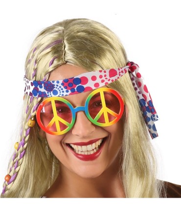 GAFAS HIPPIE COLORIDAS
