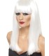 PELUCA GLAM LARGA BLANCA