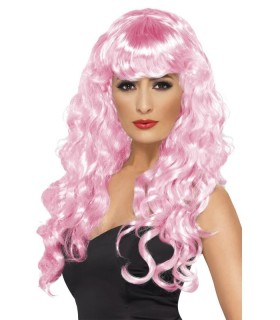 PELUCA SIRENA ROSA