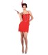 DISFRAZ SHOWTIME FLAPPER ROJO