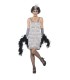 DISFRAZ FLAPPER SILVER TL