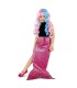DISFRAZ COLA SIRENA ROSA INF