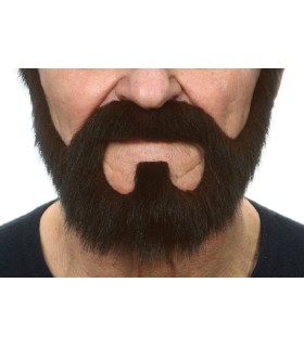 BIGOTE CON PERILLA NEGRO AD