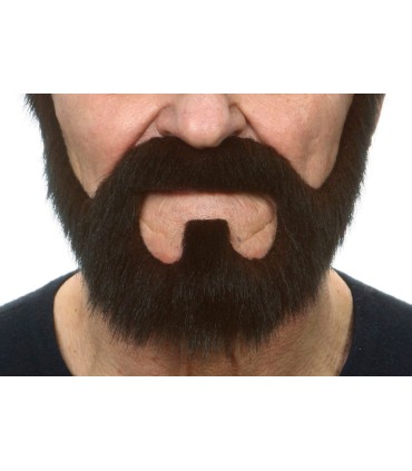 BIGOTE CON PERILLA NEGRO AD