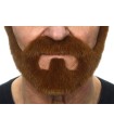 BIGOTE CON BARBA MARRON AD