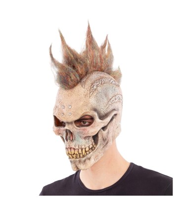 MASCARA CRANEO PUNK LATEX