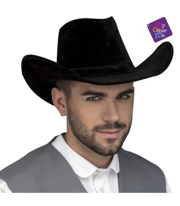 SOMBRERO VAQUERO NEGRO