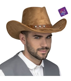 SOMBRERO VAQUERO MARRON