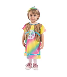 DISFRAZ HIPPIE BEBE