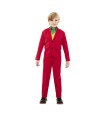 DISFRAZ TRAJE ROJO INF