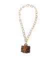 COLLAR HIP HOP ORO 40CM