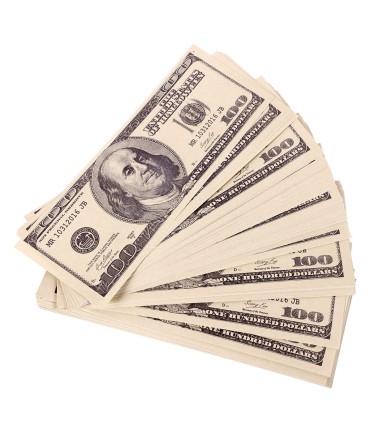 DINERO FALSO 20X7.5X1CM