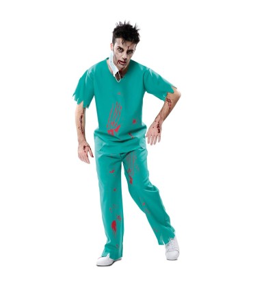 DISFRAZ MEDICO ZOMBIE