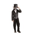 DISFRAZ ESQUELETO ELEGANTE