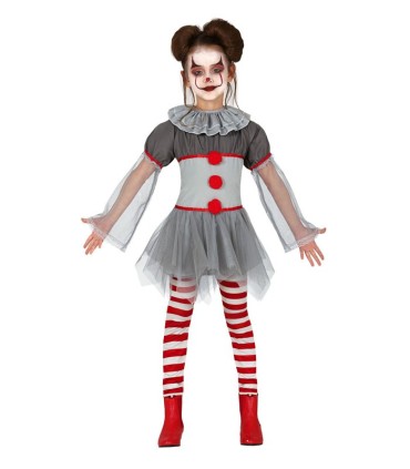 DISFRAZ BAD CLOWN NIÑA INF