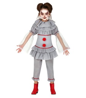 DISFRAZ CRAZY CLOWN NIÑA