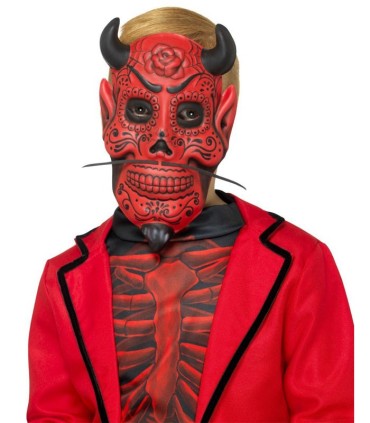 MASCARA DIA DE LOS MUERTOS INF