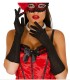 GUANTES NEGROS 42CM