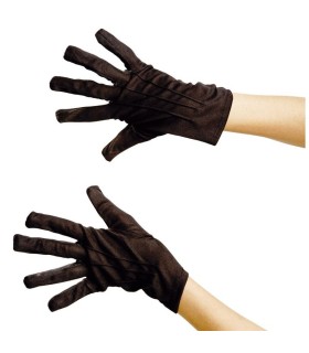GUANTE CORTO NEGRO ADULTO
