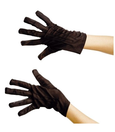 GUANTE CORTO NEGRO ADULTO