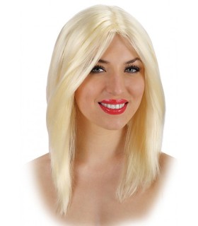 PELUCA RUBIA LARGA