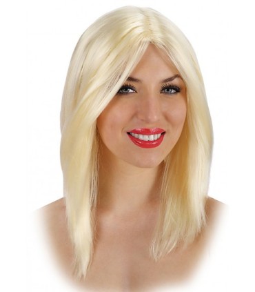 PELUCA RUBIA LARGA
