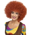 PELUCA AFRO 60'S CASTAÑA
