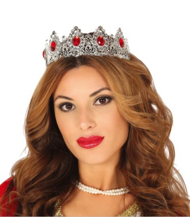 DIADEMA METAL - PLATA PRINCESA