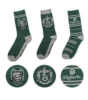 CALCETINES SLYTHERIN 3 PACK