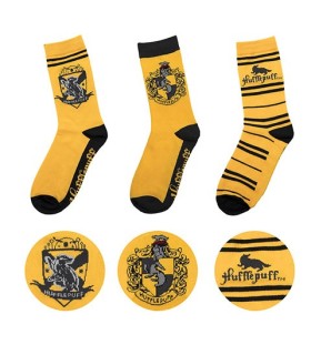 LOTE 3 CALCETINES HUFFLEPUFF