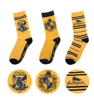 LOTE 3 CALCETINES HUFFLEPUFF