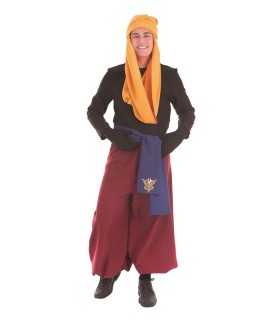 DISFRAZ PAJE CABALGATA F.AZUL AD