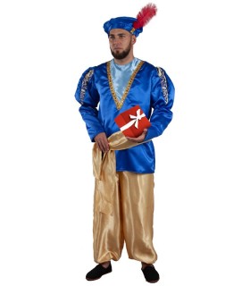 DISFRAZ PAJE AZUL
