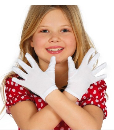 GUANTES BLANCOS INF 17 CM