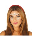 JOYAS FACIALES ADHESIVAS PLATEADAS