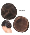 MOÑO PELO TRENZA C2009 CASTAÑO