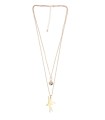 COLLAR ORO C/ PENDIENTE BAILARINA