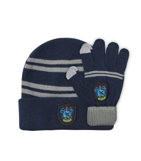 LOTE GUANTES TACTILES Y GORRO INF RAVENCLAW
